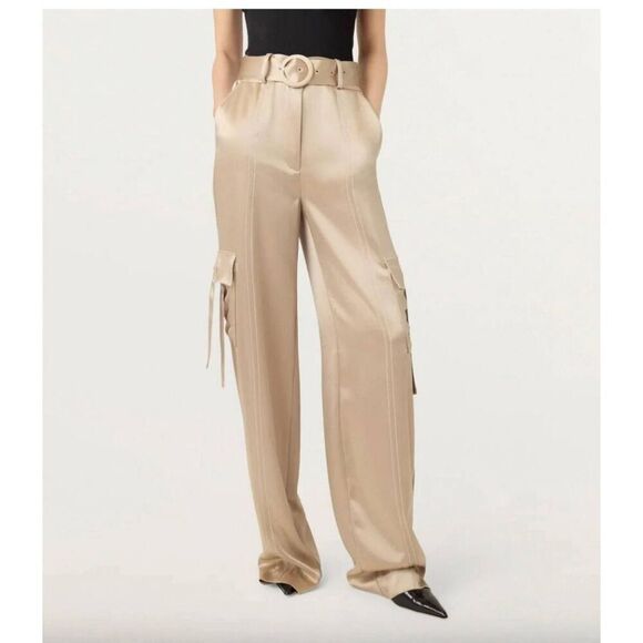 Cinq a sept Jenson Belted Pant Size 16 NWT - Picture 1 of 8